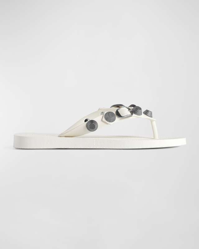 Cagole Studded Flip Flop Sandals