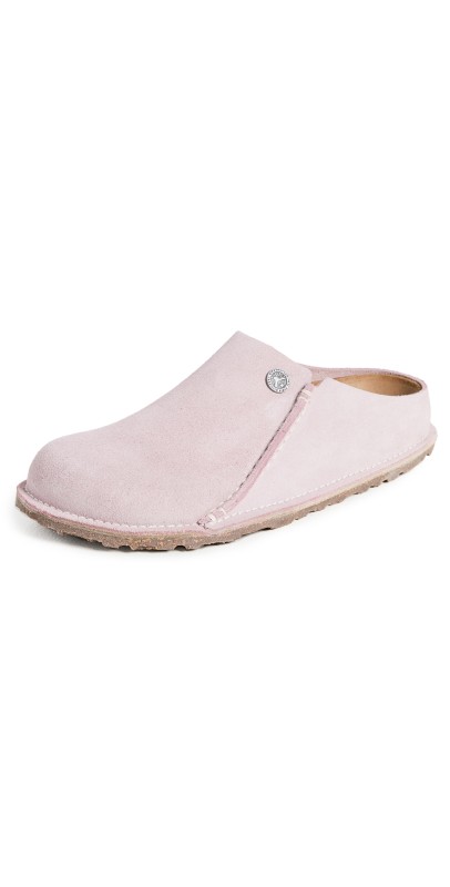 Birkenstock Zermatt 365 Suede Clogs Lavender Blush