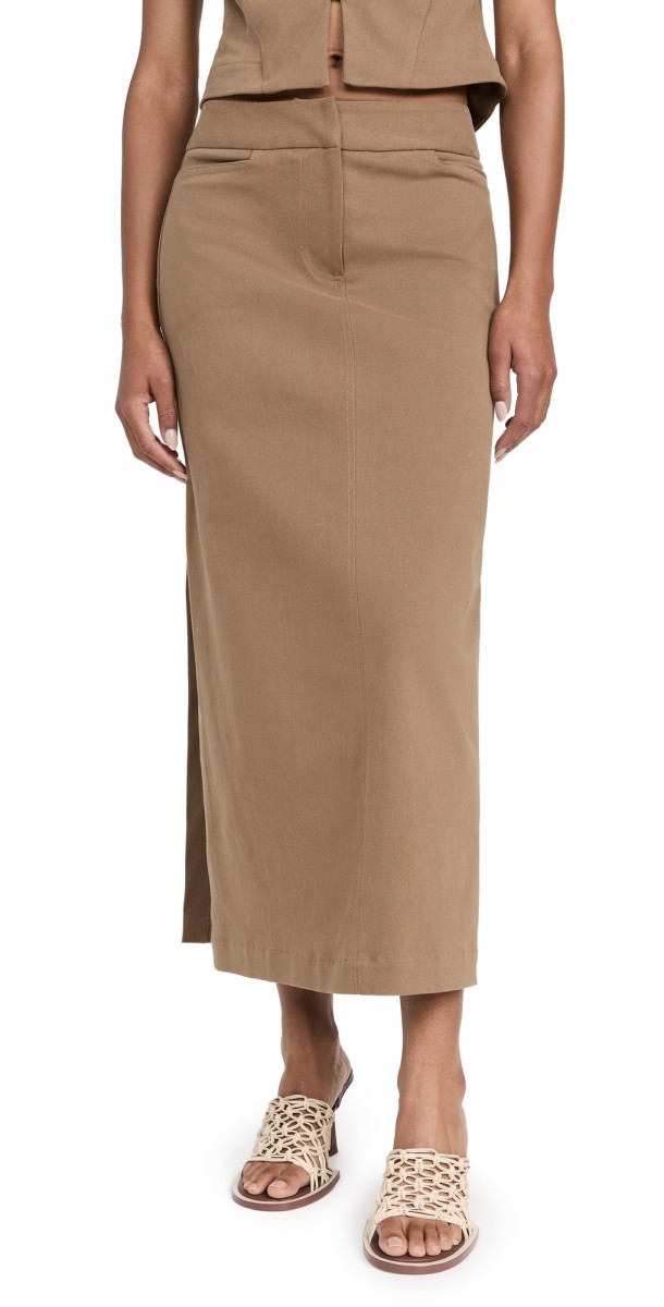 JBQ Aura Skirt Taupe