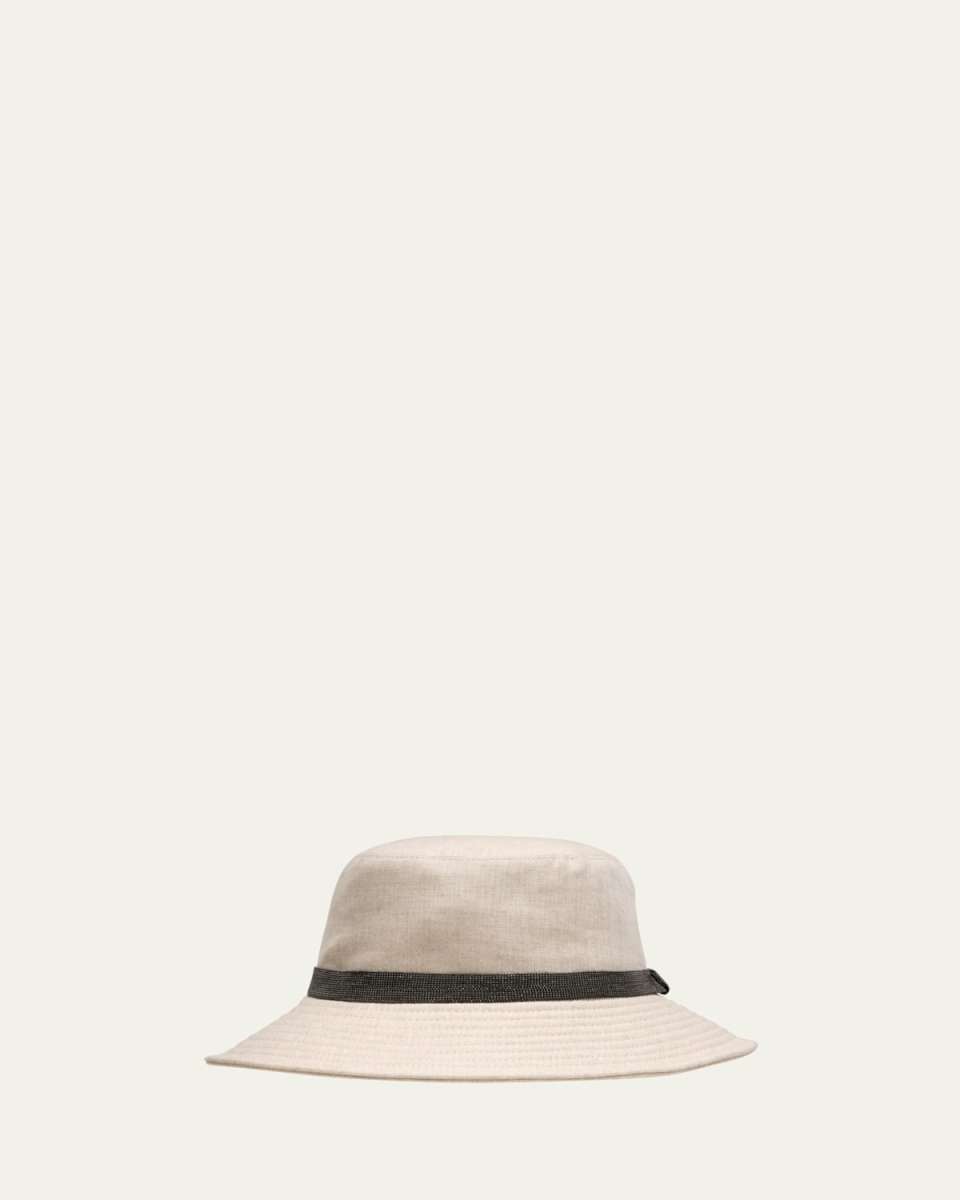 Monili Crown Canvas Bucket Hat