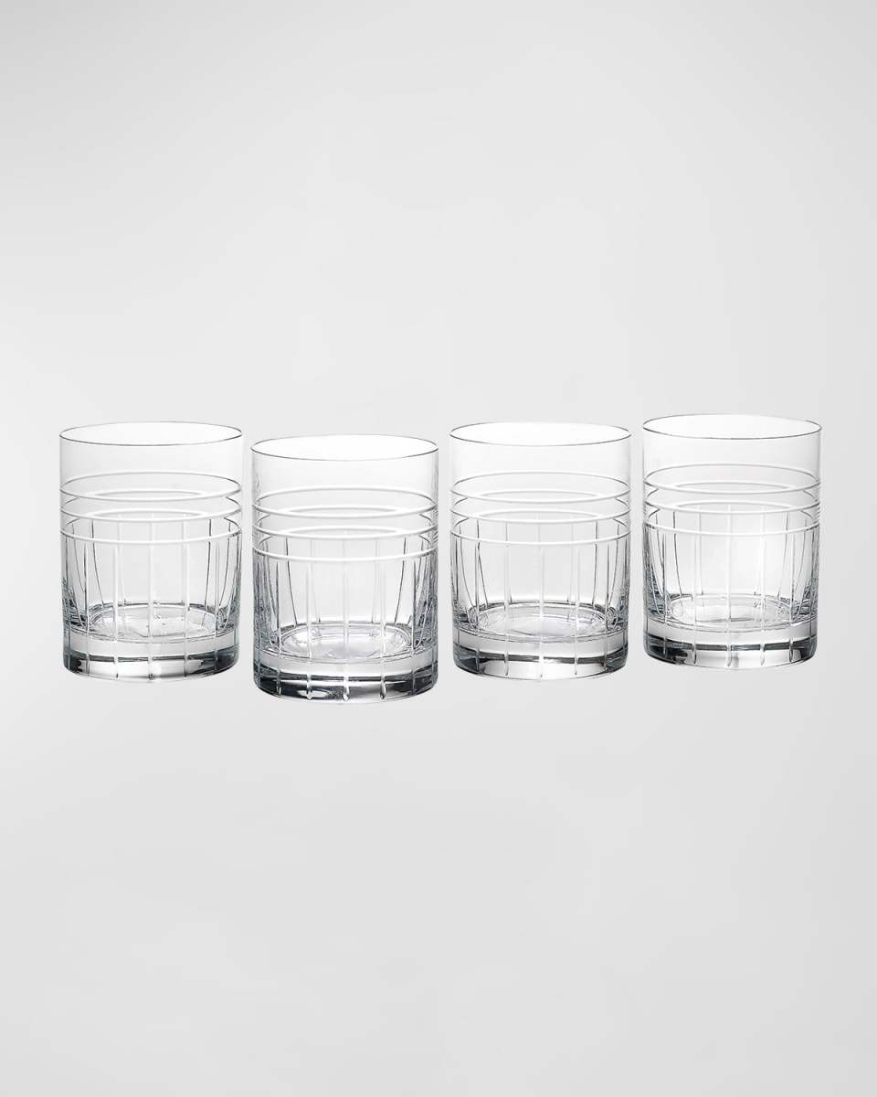 Tempo 12 oz. Double Old-Fashioned Glasses, Set of 4