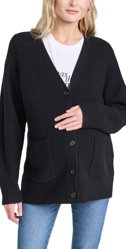 HATCH The Marlow Cardigan Black