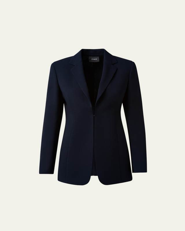 Odette Long Wool Blazer Jacket