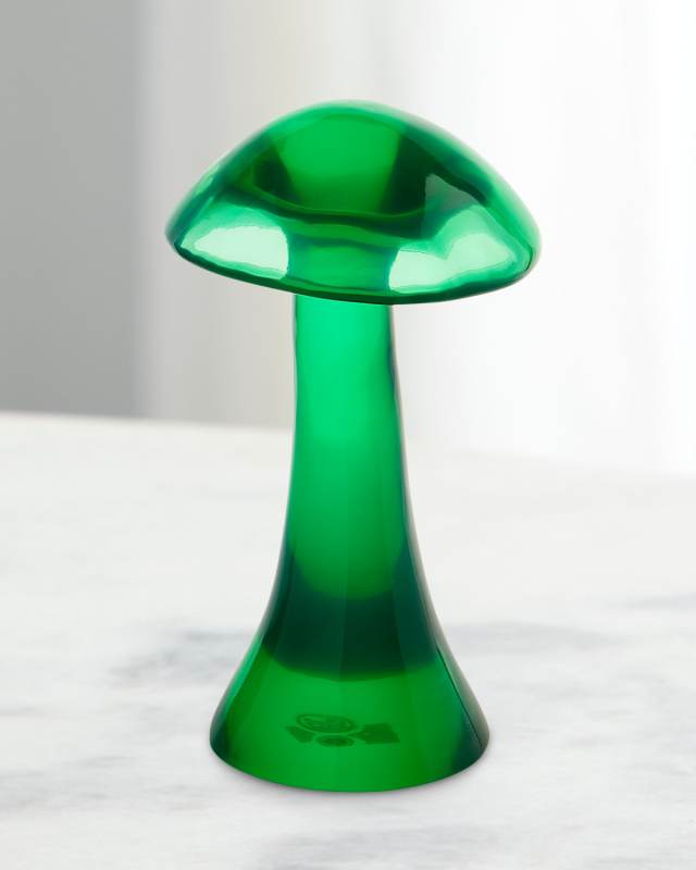 Green Acrylic Mushroom