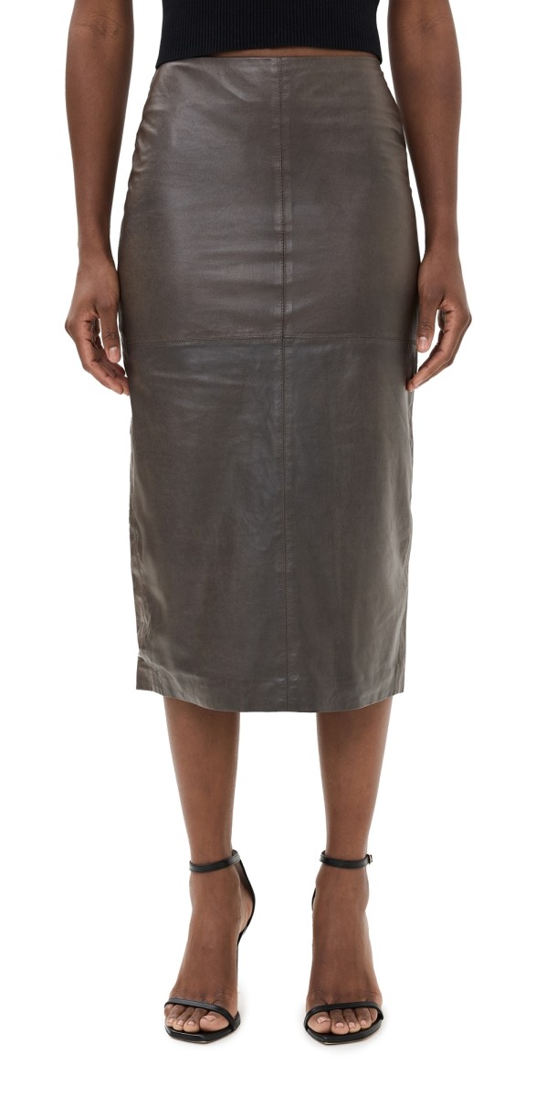TWP Lola Skirt Fudge