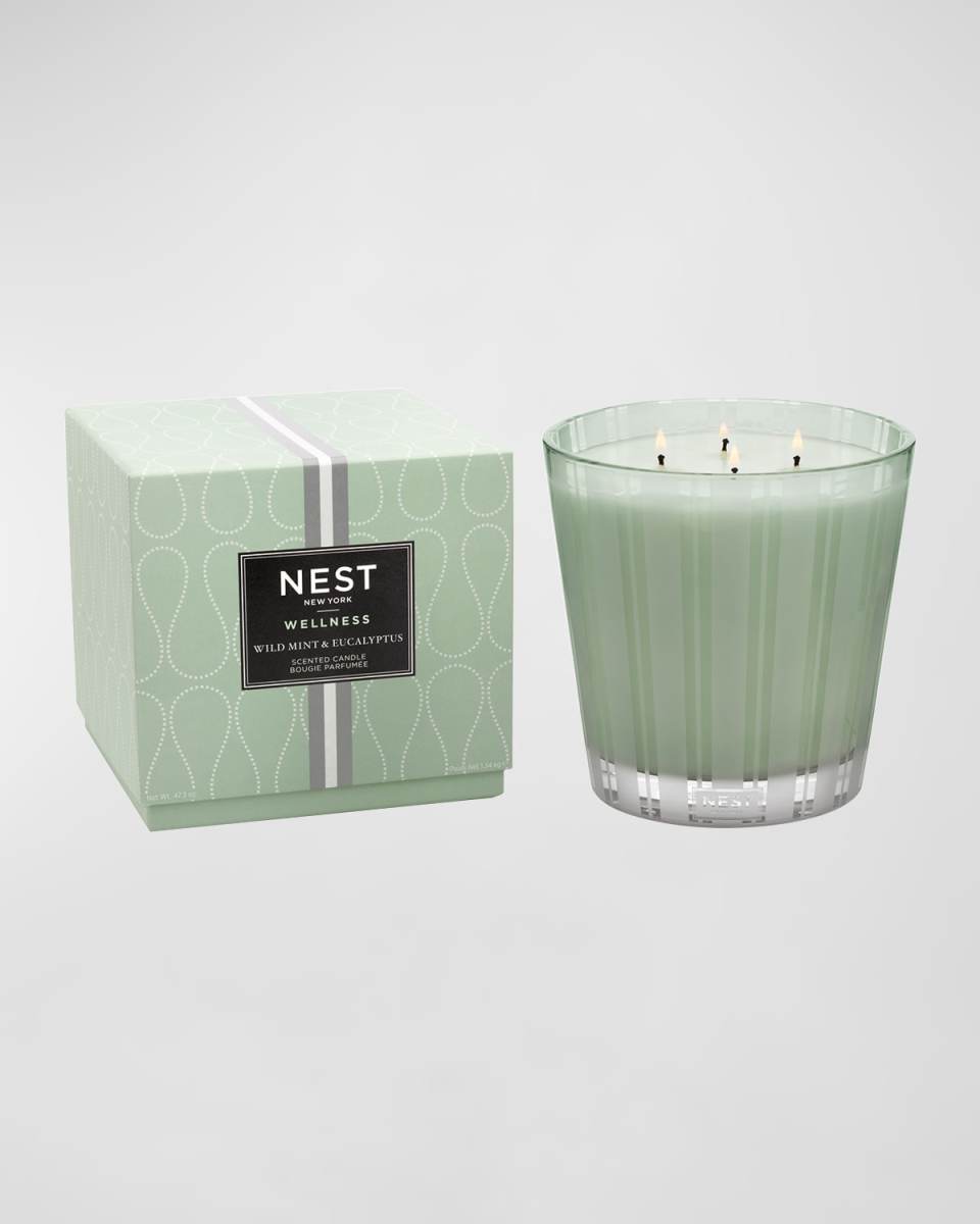43.7 oz. Wild Mint & Eucalyptus Luxury Candle