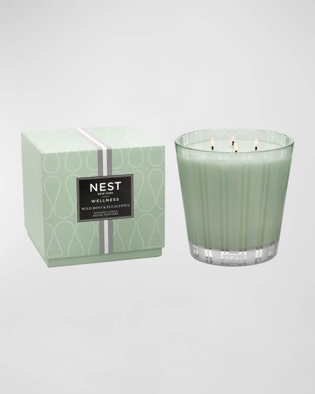 43.7 oz. Wild Mint & Eucalyptus Luxury Candle