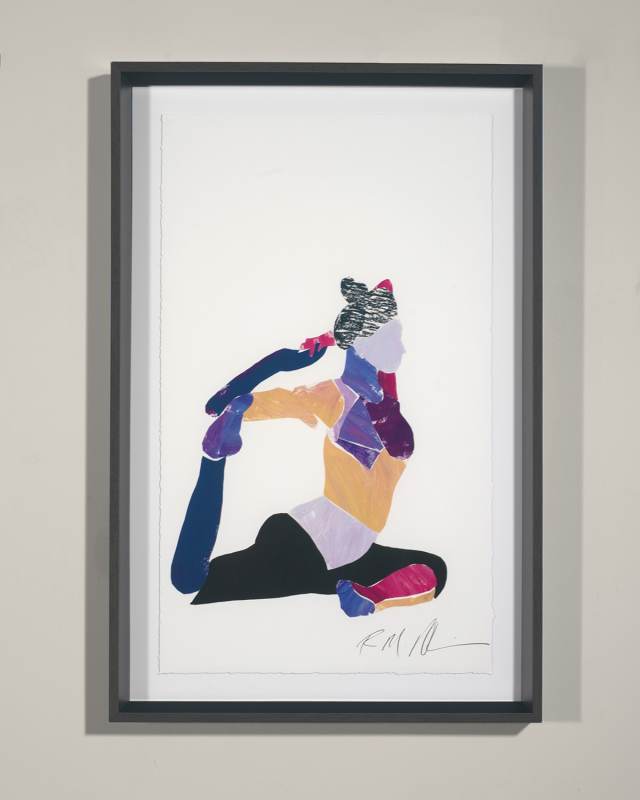 "Yoga - Pigeon" Giclee Wall Art by Robert Robinson