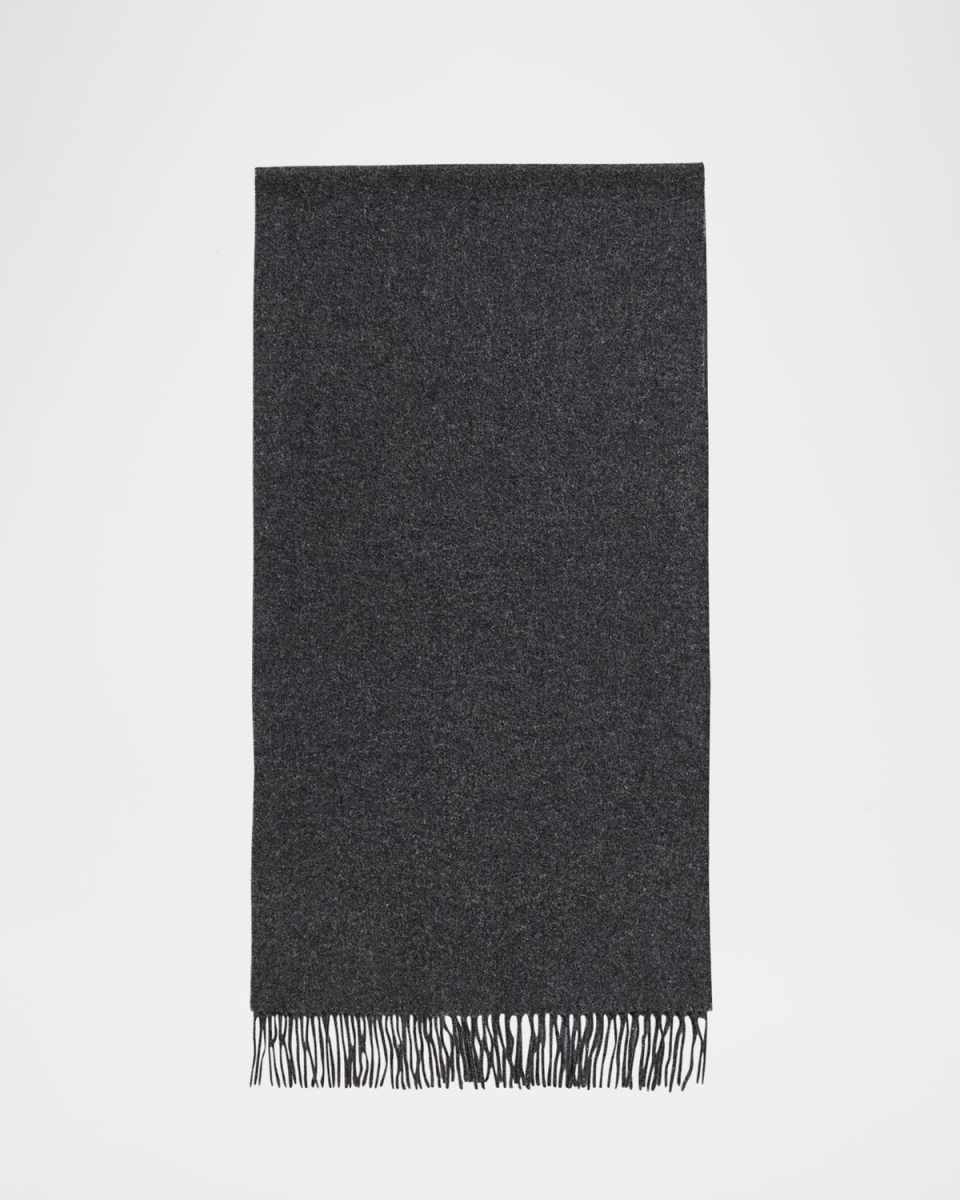 Classic Wool Fringe Scarf
