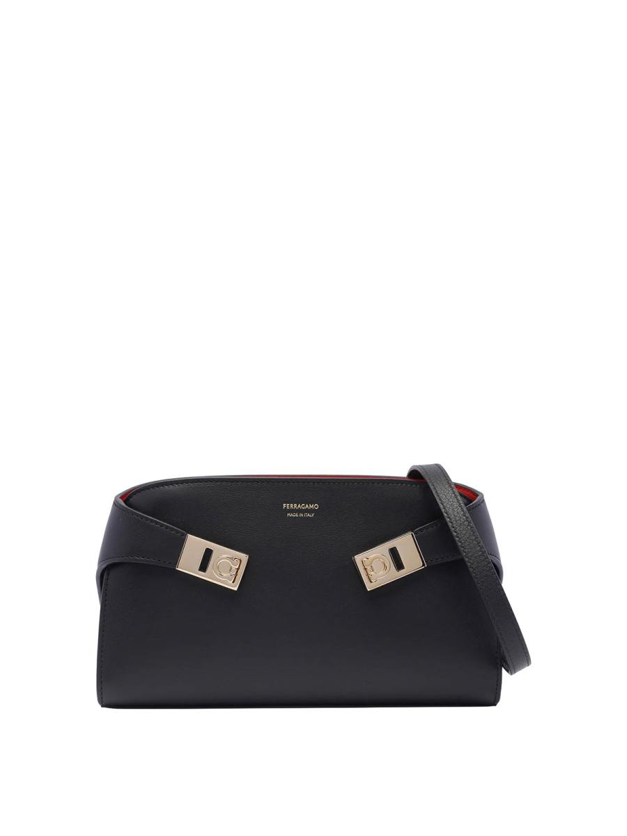 Salvatore Ferragamo Sac Bandoulière - Noir