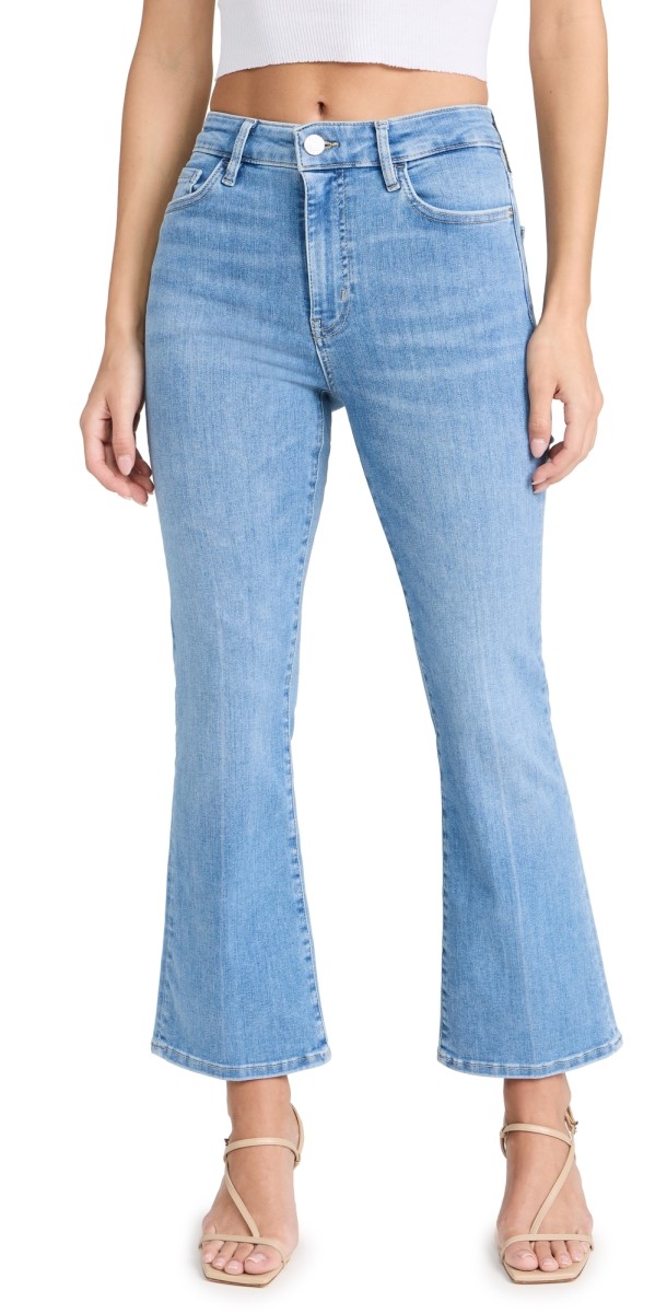 FRAME Le Crop Mini Boot Jeans Clearwater