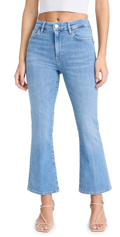 FRAME Le Crop Mini Boot Jeans Clearwater