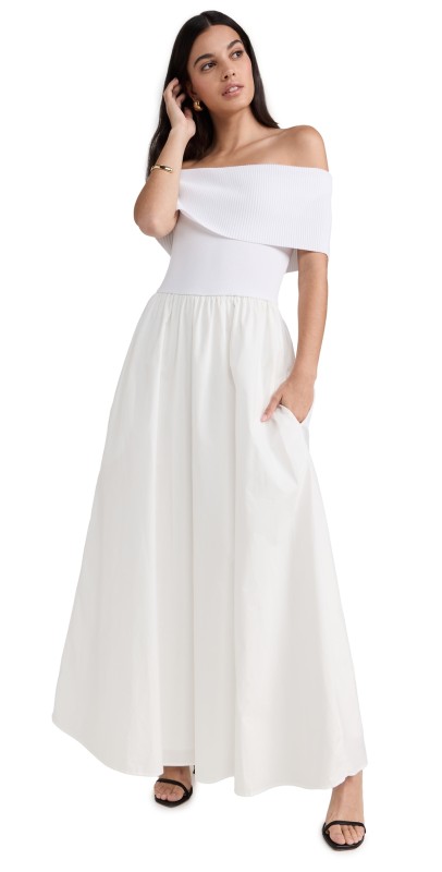 Line & Dot Providence Dress Ivory