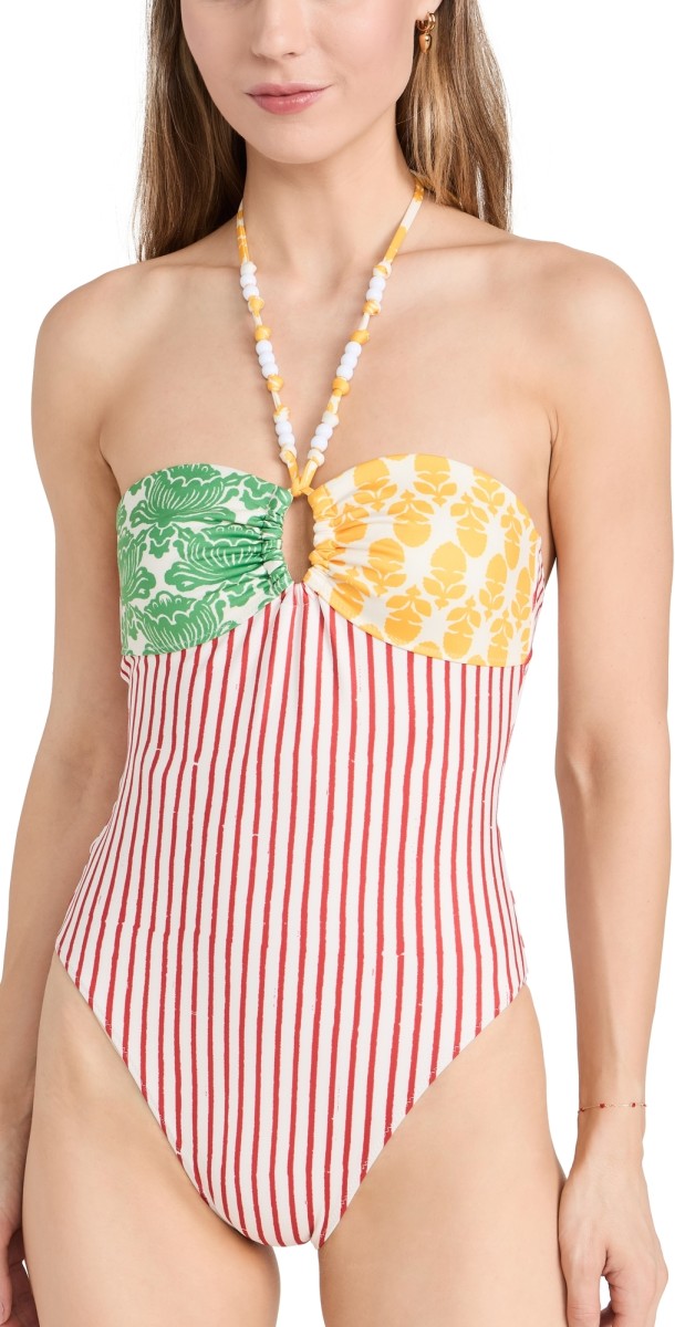 RHODE Kanika One Piece Multi Colorblock