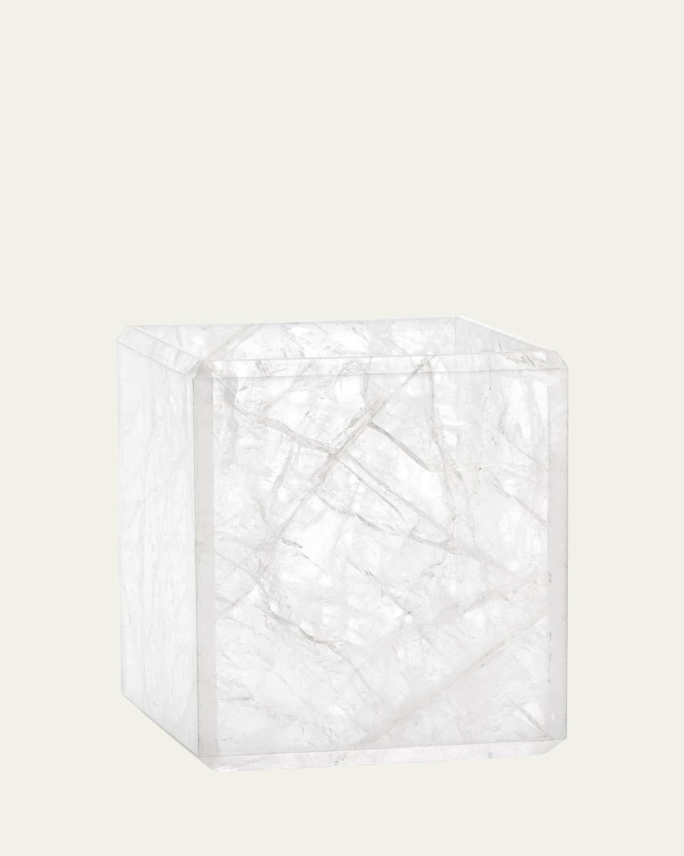 Rockwell Clear Wastebasket