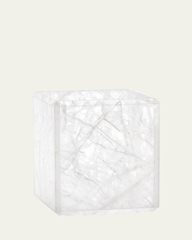 Rockwell Clear Wastebasket