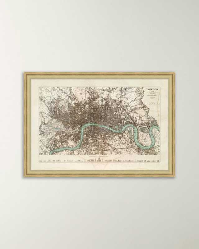 Antique London Map