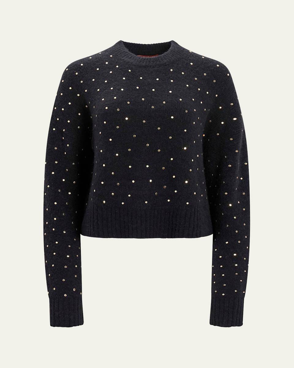 Nock Studded Alpaca Wool Sweat