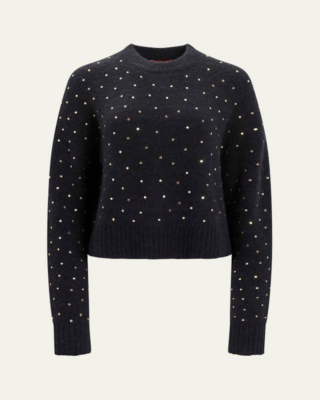 Nock Studded Alpaca Wool Sweat