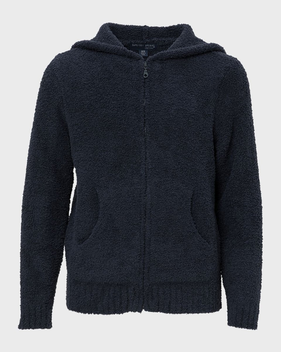 Kid's CozyChic Textured Hoodie, Size 6