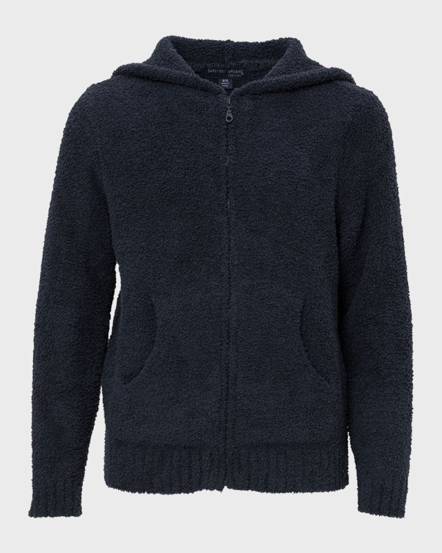 Kid's CozyChic Textured Hoodie, Size 6