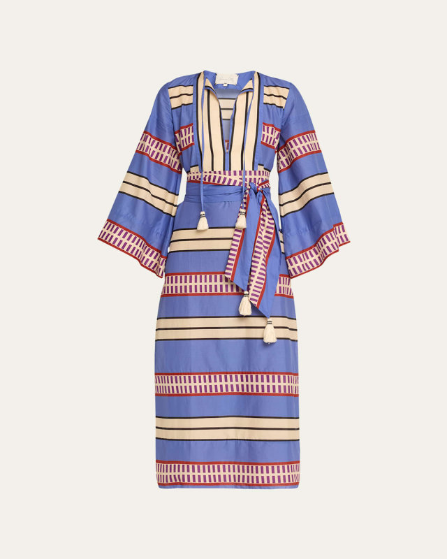 Tropical Palm Tunic Dress