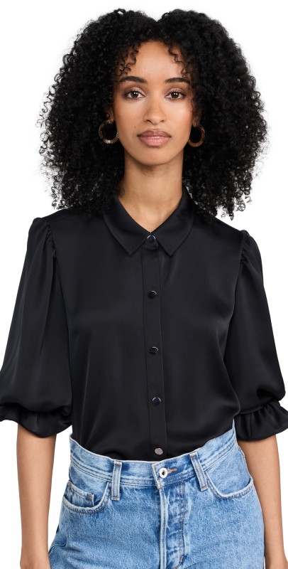 Ramy Brook Dina Bodysuit Black