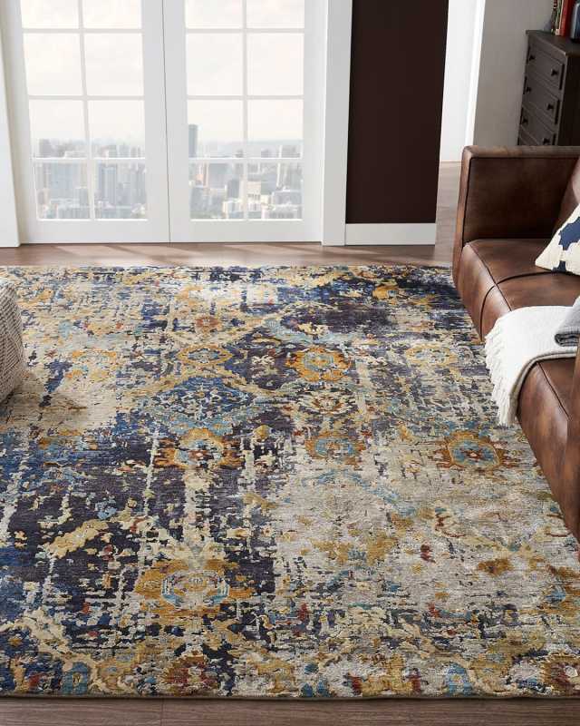 Ravenhill Hand-Knotted Rug, 6' x 9'