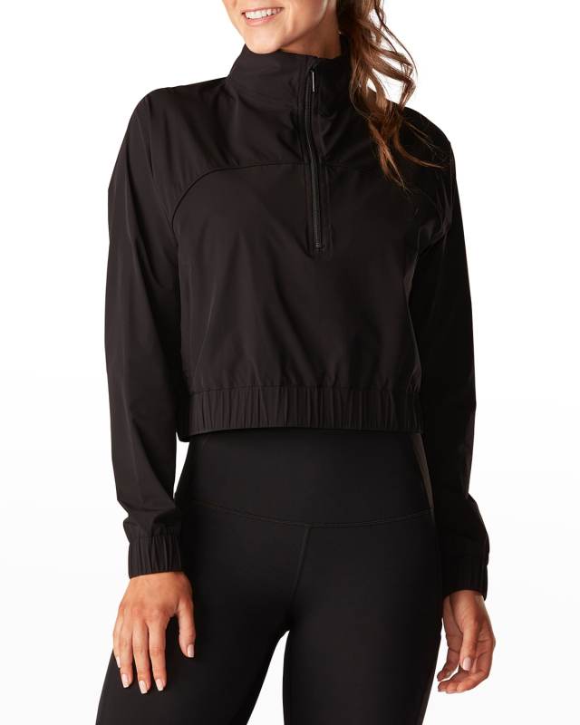 Breeze Ebony Half-Zip Pullov