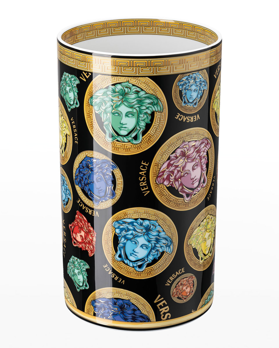 Medusa Amplified Multicolor Vase - 11"
