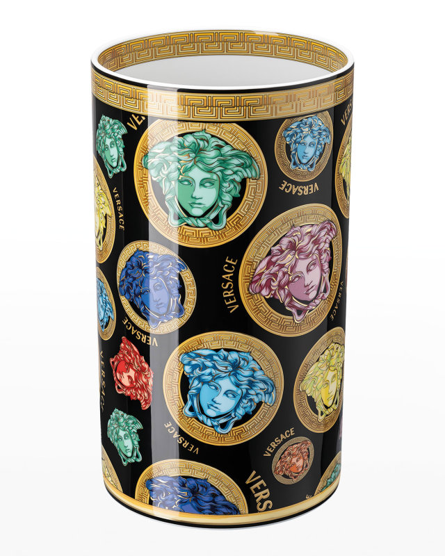 Medusa Amplified Multicolor Vase - 11"