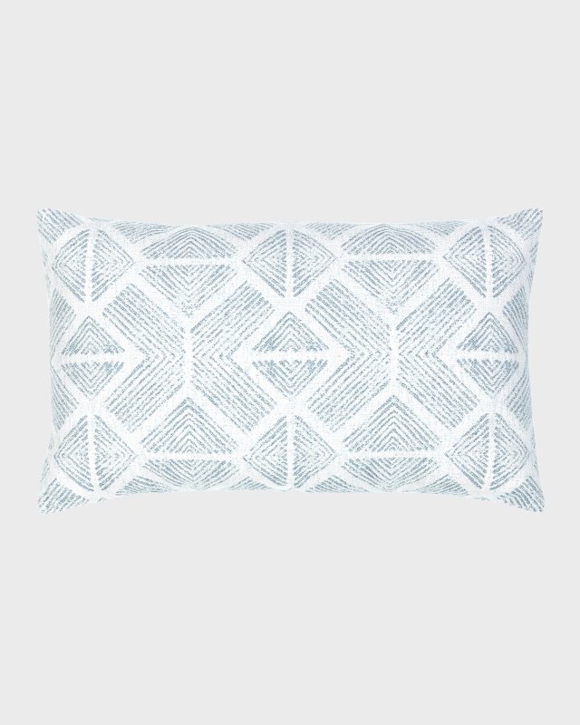 Bakuba Indoor/Outdoor Lumbar Pillow, 12" x 20"