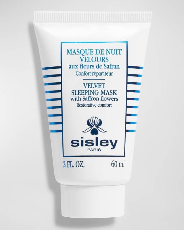 Velvet Sleeping Mask with Saffron Flowers, 2 oz.