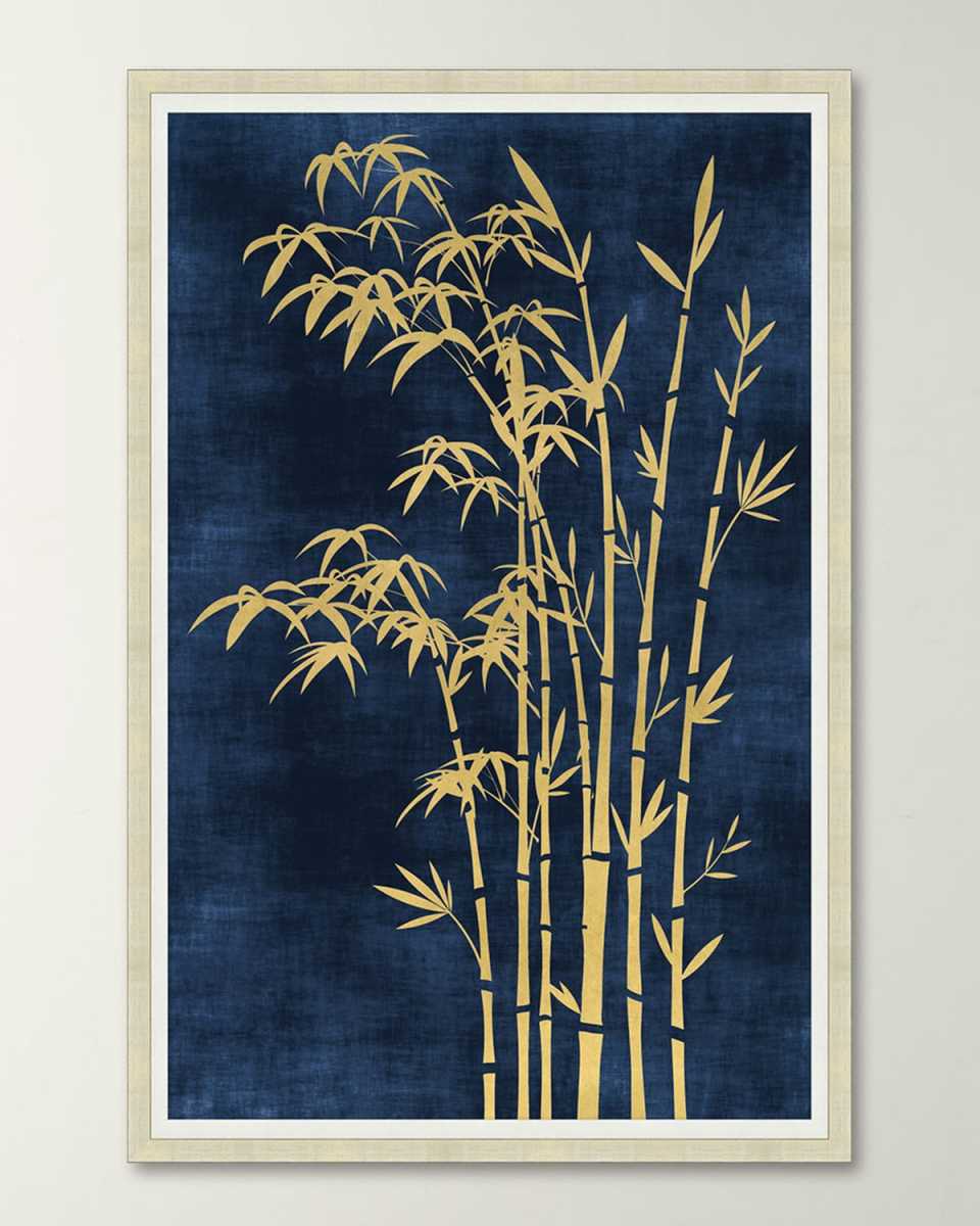 "Gilt Bamboo II" Giclee Art