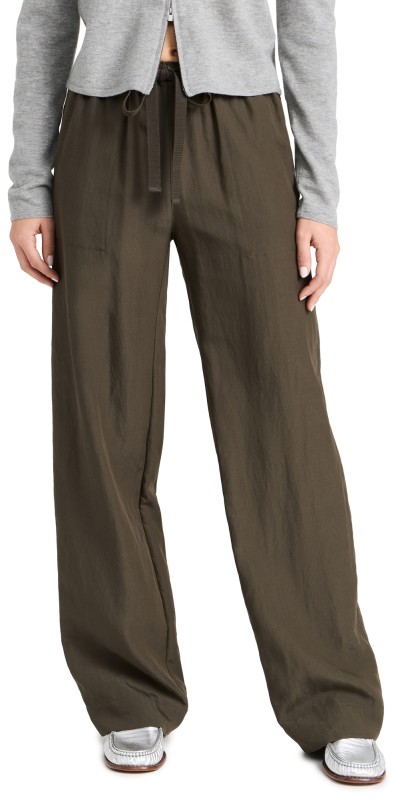 Vince Mid Rise Utility Drawstring Pants Eden