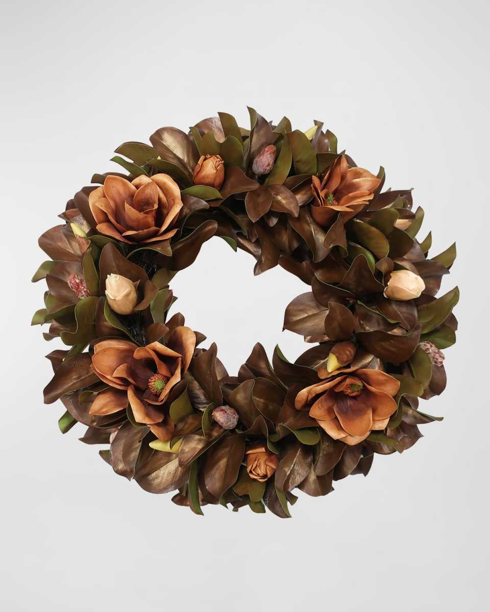 30" Magnolia Wreath