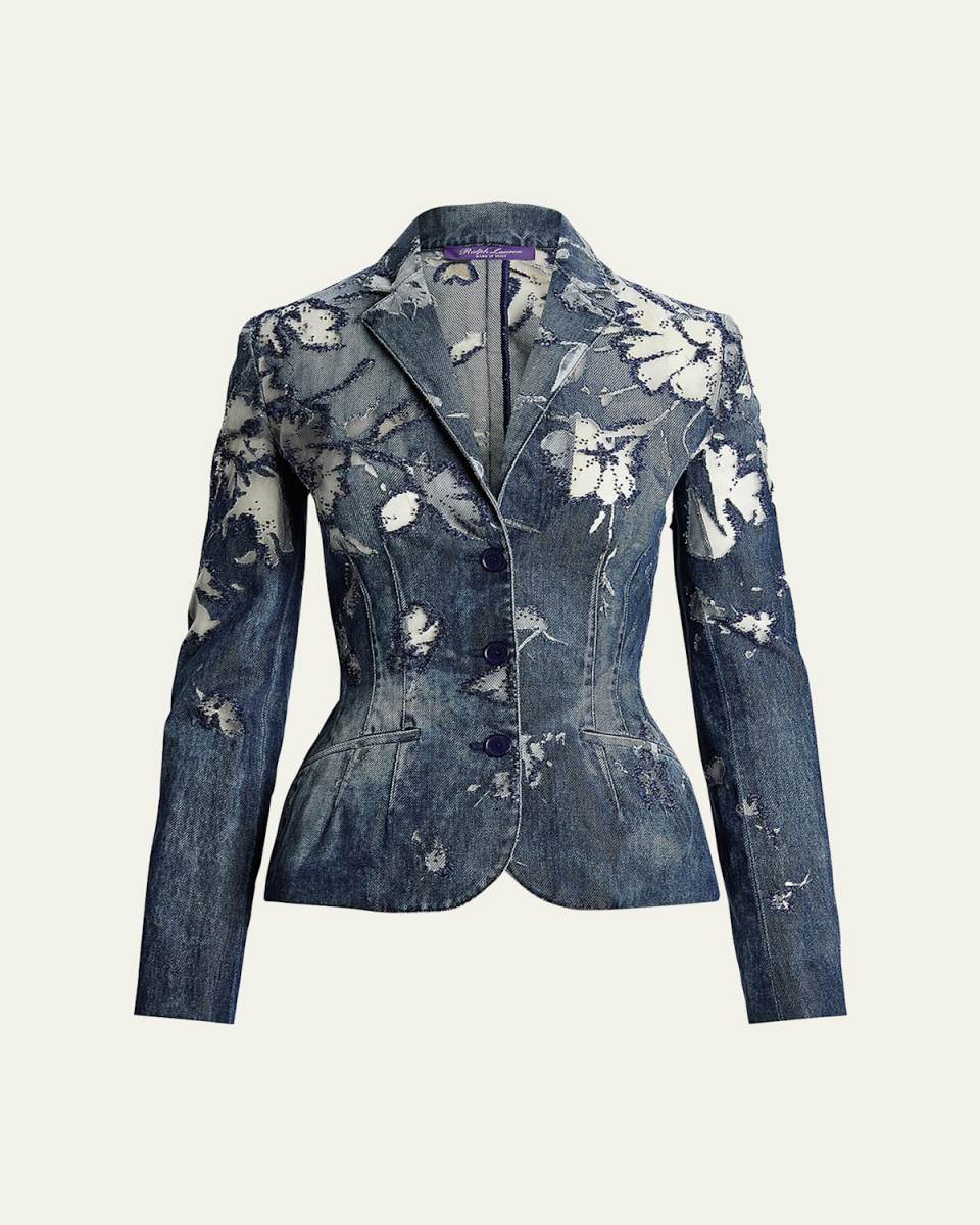 Holt Embellished Devoré Jacket