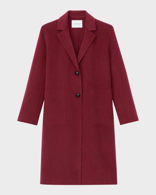 Two-Button Cashmere Coat