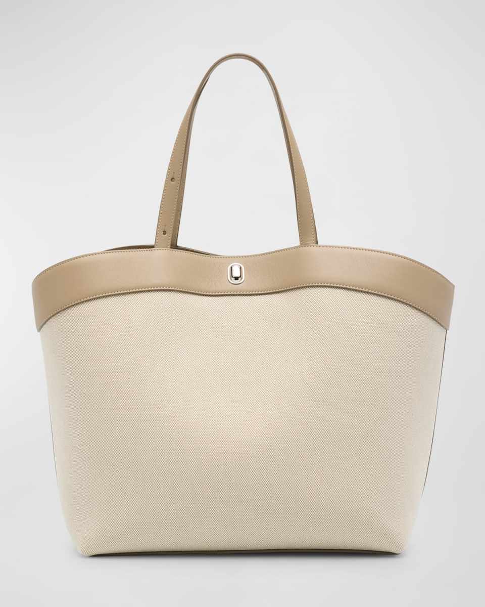 Tondo Large Canvas Tote Bag