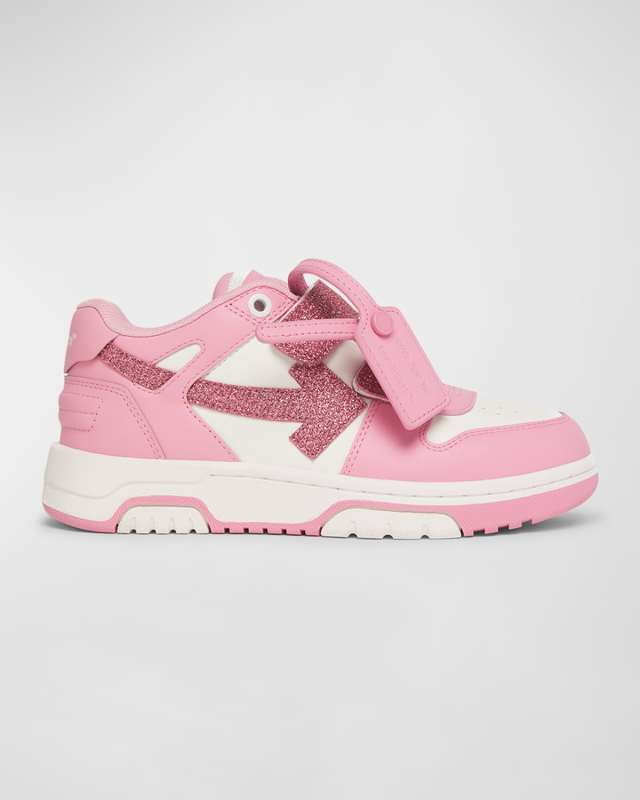 Girl's Out Of Office Leather Low Top Sneakers, Toddlers/Kids