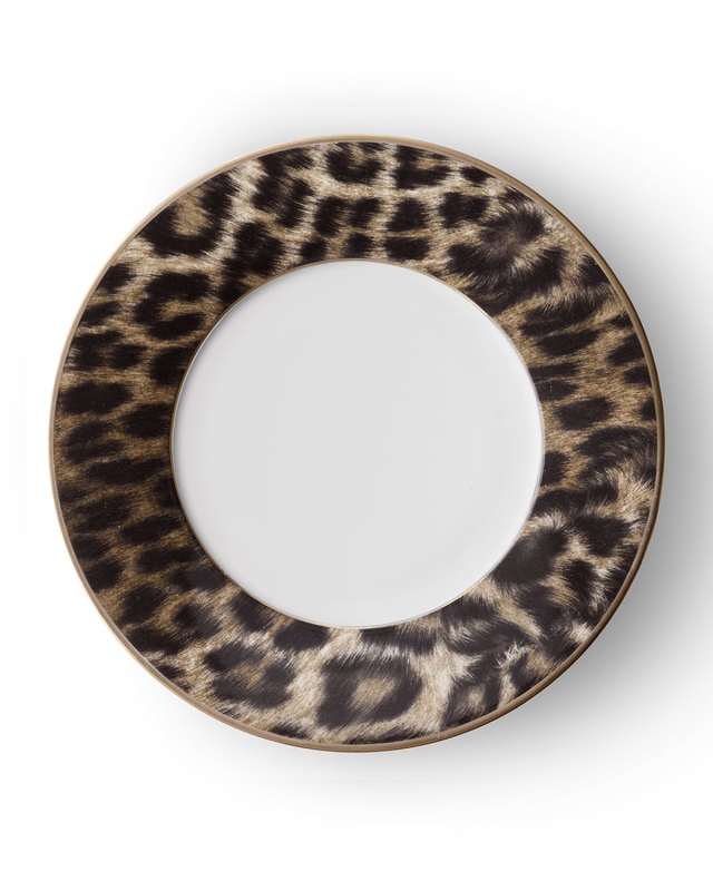 Hutchinson Leopard Salad Plate