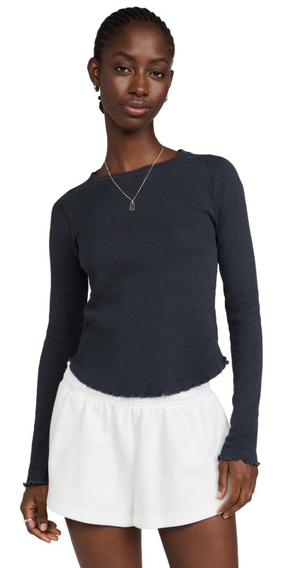 Free People Easy Does It Thermal Black