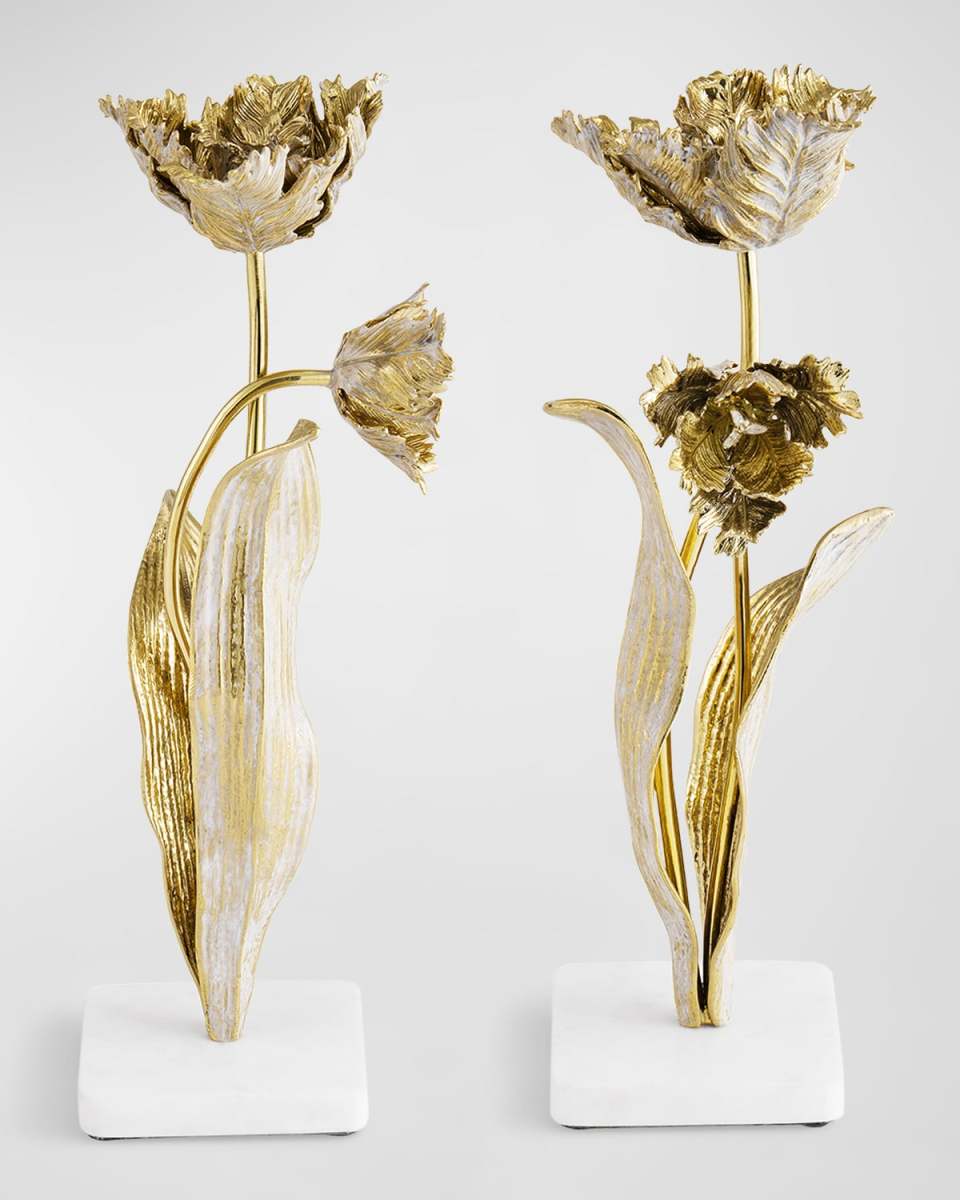 Tulip Candleholder, Set of 2