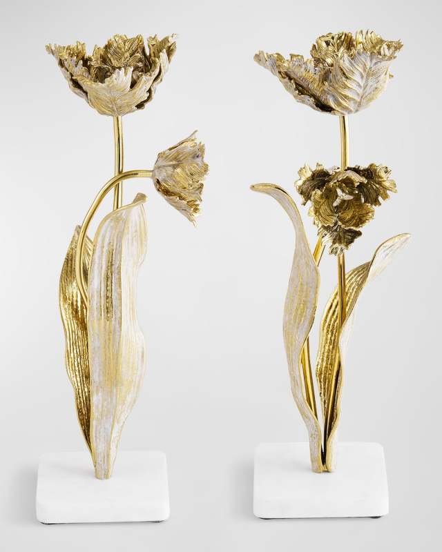 Tulip Candleholder, Set of 2