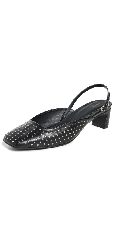 ALOHAS Lindy Studs Pumps Black