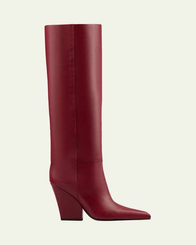 Jane Leather Knee Boots