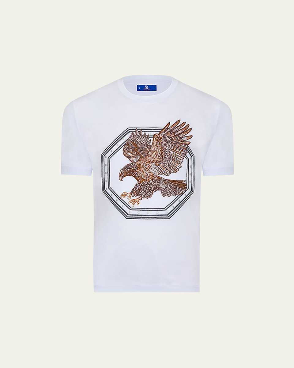 Boy's Logo Embroidered Short-Sleeve T-Shirt, Size 4-1