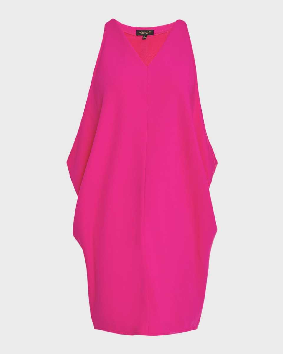 Valentina Draped Twill Dress