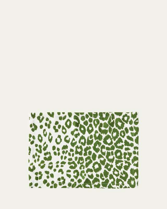 Iconic Leopard Placemats, Set of 4