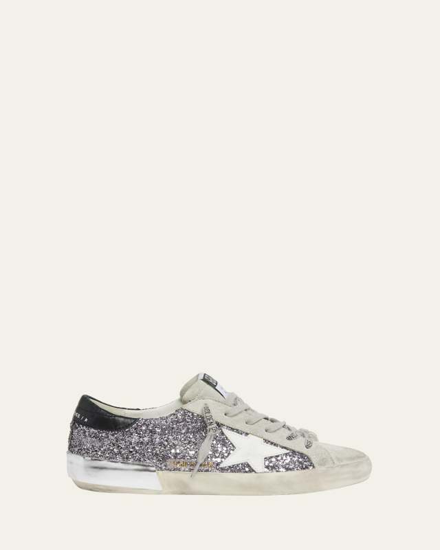 Superstar Glitter Low-Top Sneakers